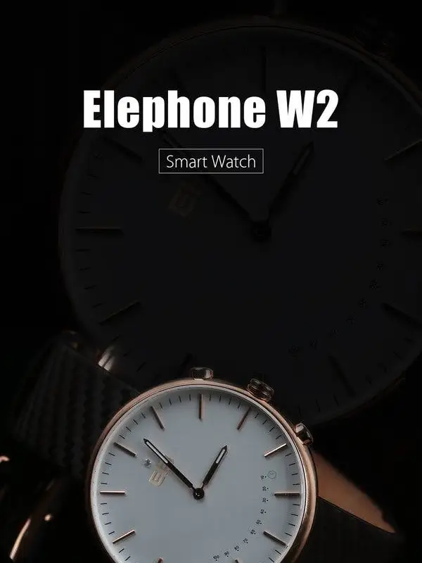 Elephone W2 is a 'traditional watch with intelligent functions'