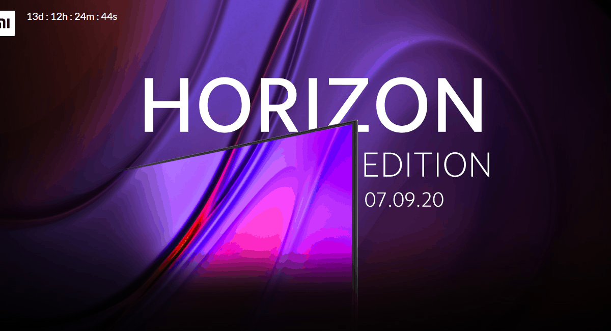 Mi TV Horizon Edition key specs & design surfaces ahead of the launch