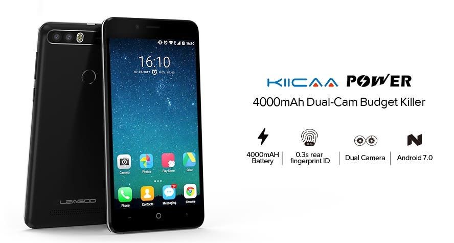 Leagoo KIICAA Power with 4000 mAh and dual cam announced