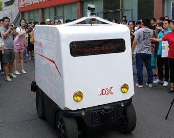 China Gets First Unmanned Delivery Vans