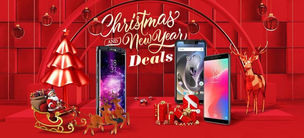 HOMTOM Super Xmas & New Year deals have pretty good phone prices