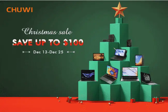 Chuwi Christmas Carnival coming with great gifts and good deals