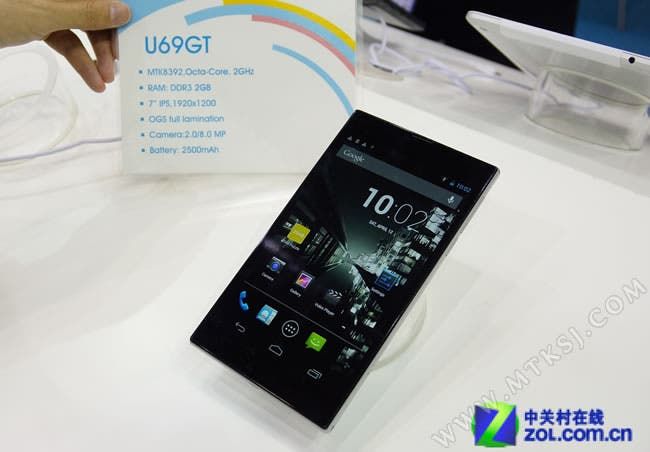 Cube Talk U69GT brings the octa-core MediaTek on a larger canvas