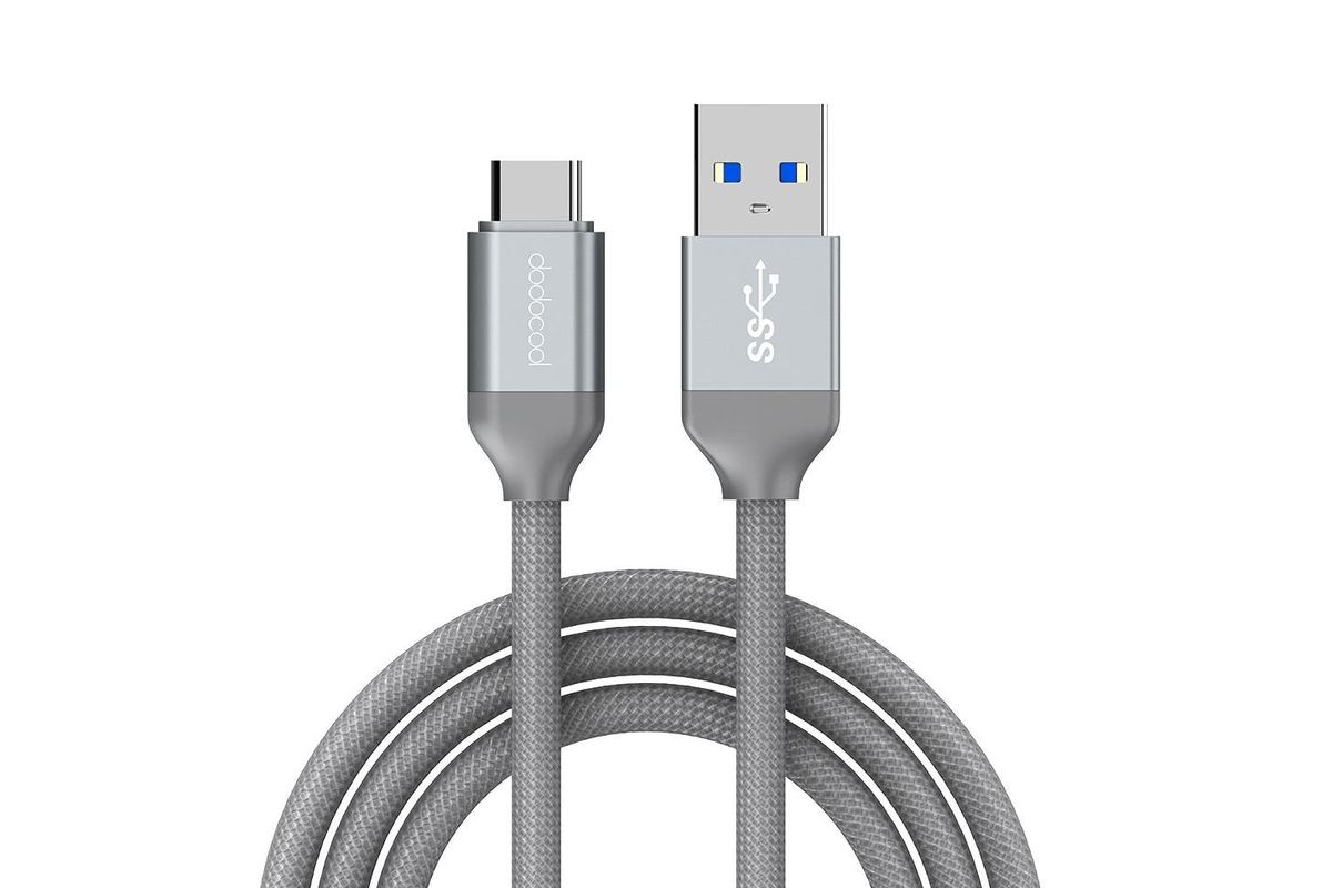 dodocol DA138 Nylon Braided USB-C to USB-A 3.0 Cable on Sale