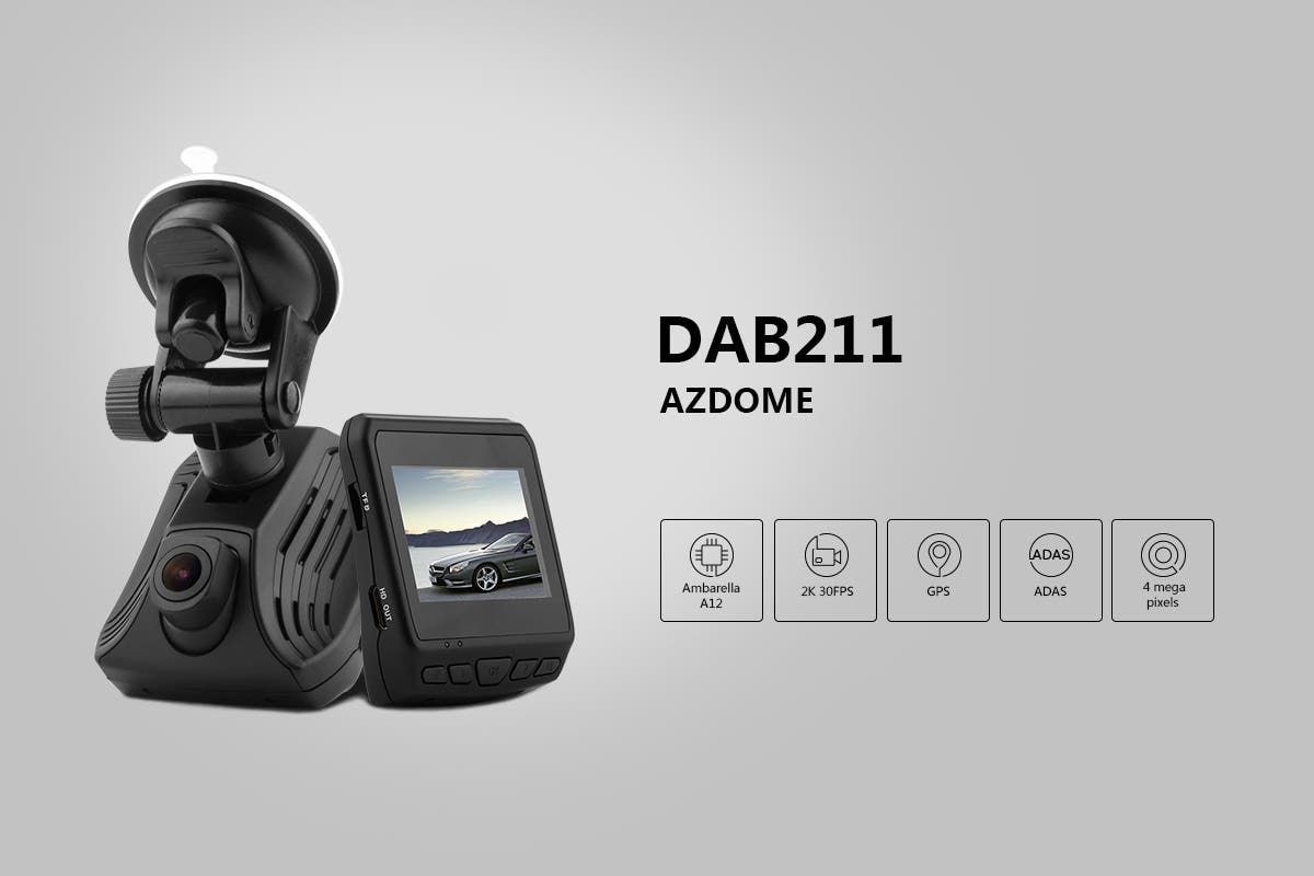 High-End Azdome DAB211 Car DashCam Launched