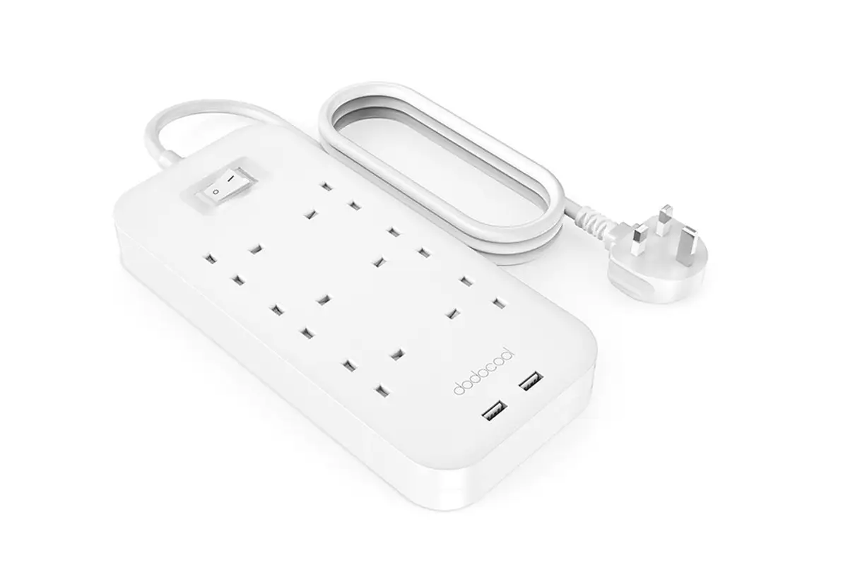 dodocool Power Strip Surge Protector with USB Sockets Now Discounted