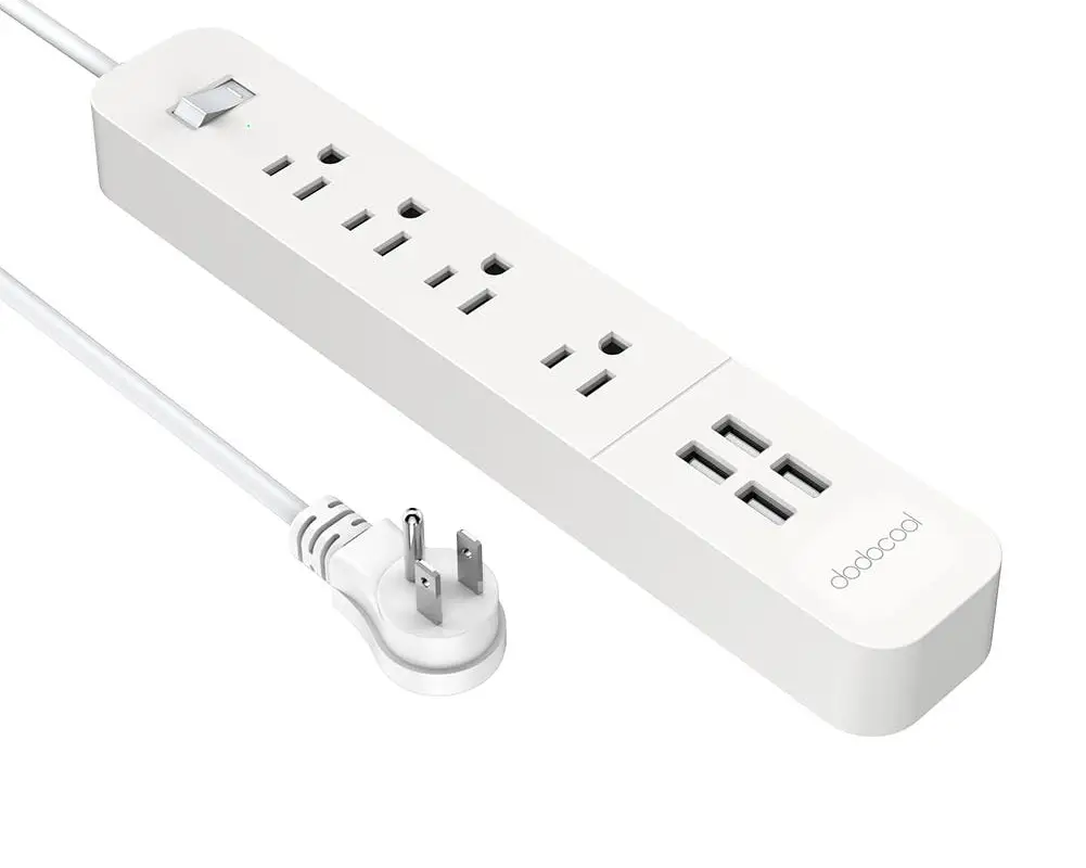 dodocool DC44 4-outlet Surge Protector Power Strip on Sale