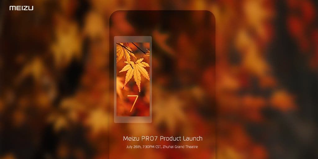 New set of Meizu Pro 7 images leak, just before its official launch