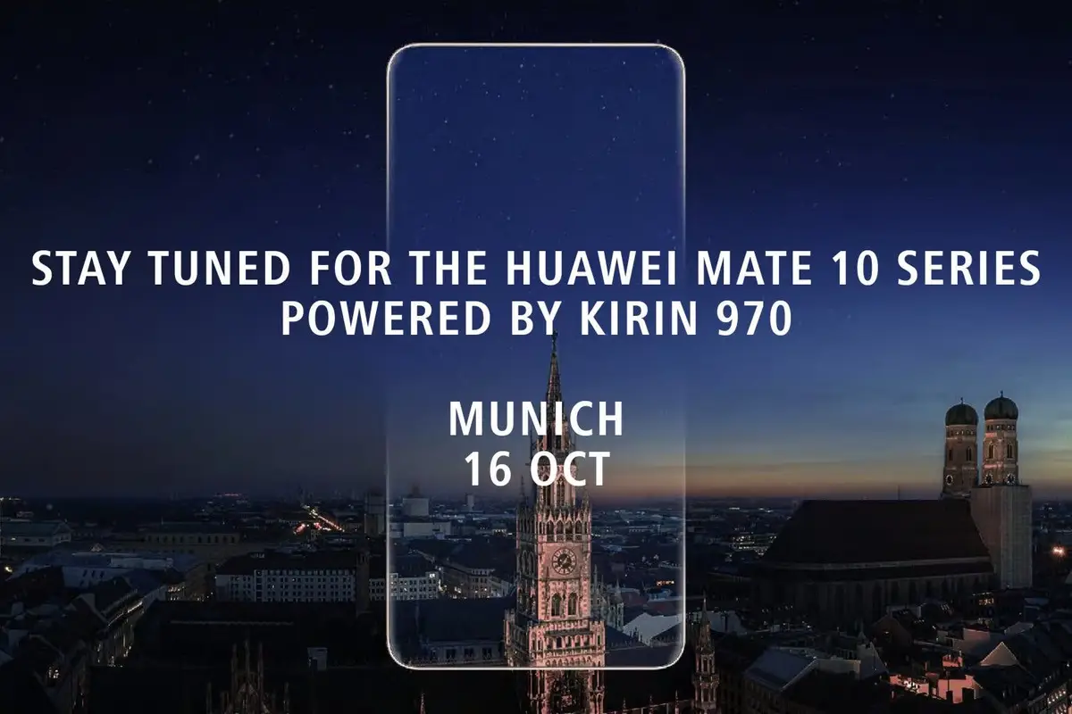 Huawei confirms Mate 10 unveiling on October 16