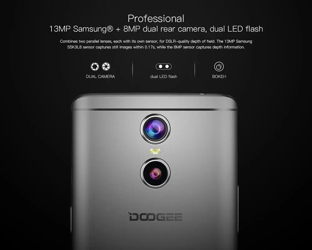 Dual Camera Doogee Shoot 1 Is Lightweight But Will This Affect Quality?