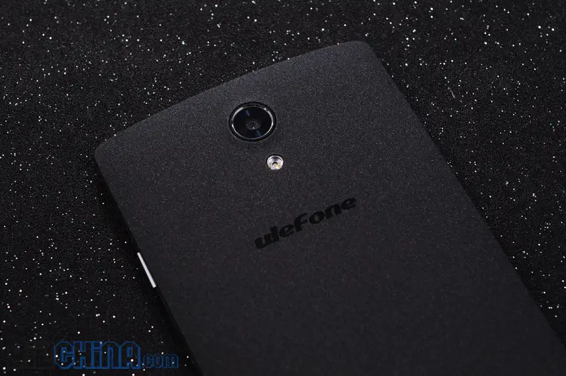Here's the Sandstone rear panel of the Ulefone Be Pro