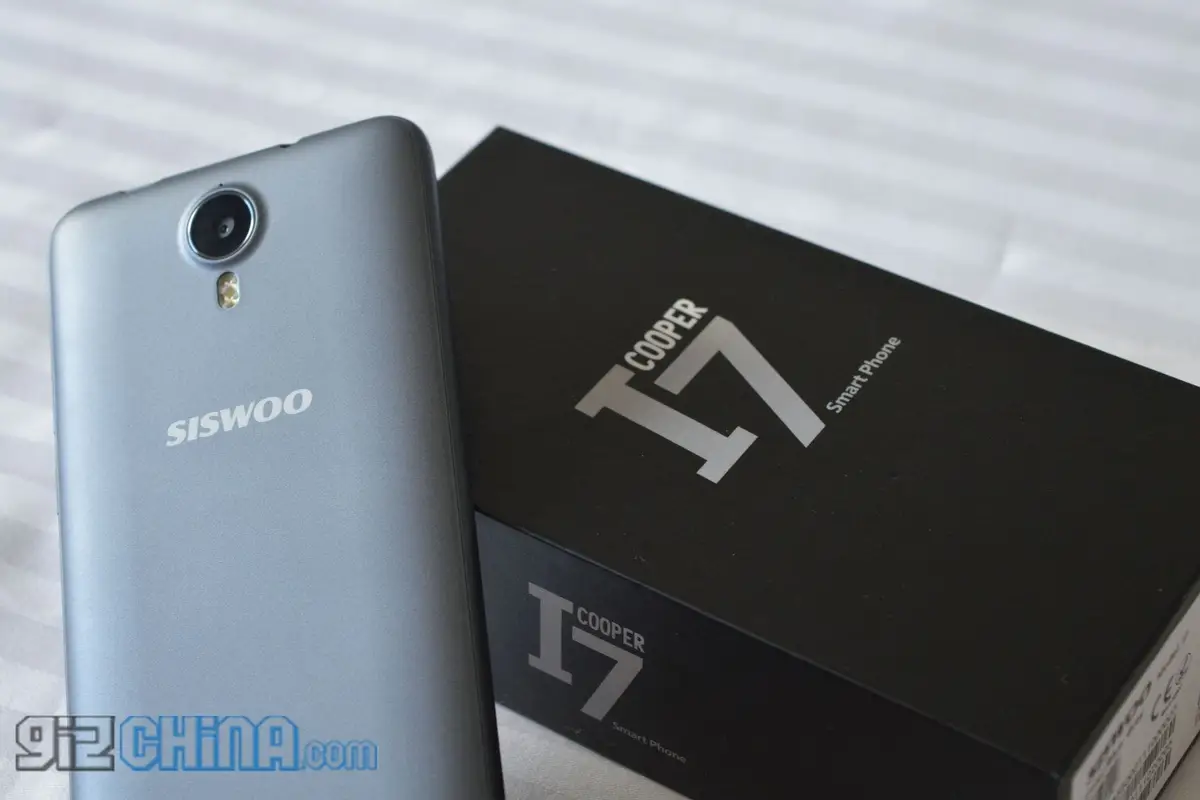 Siswoo Cooper i7 MT6752 unboxing and hands on