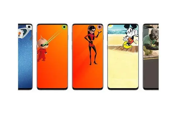 Disney and Samsung release exclusive wallpapers for the Galaxy S10