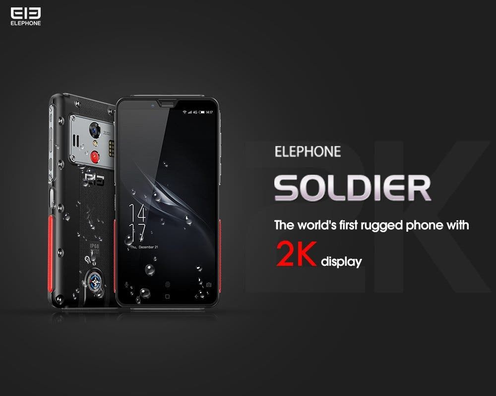 Elephone Soldier Rugged Phone Coming Soon with a 2K Display