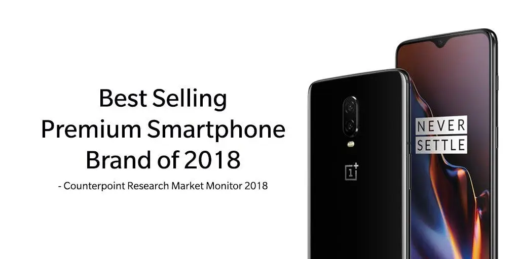 OnePlus mocks Apple celebrating it's 1st place as India's premium smartphone brand