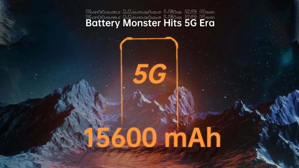 Oukitel WP15 hits 5G era as the first 15.600 mAh 5G rugged phone