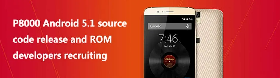 Elephone P8000 shipping 25th July source code already available