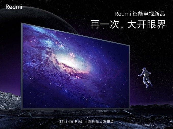 Redmi TV (70-inch+) teased to launch with Redmi K30 Pro