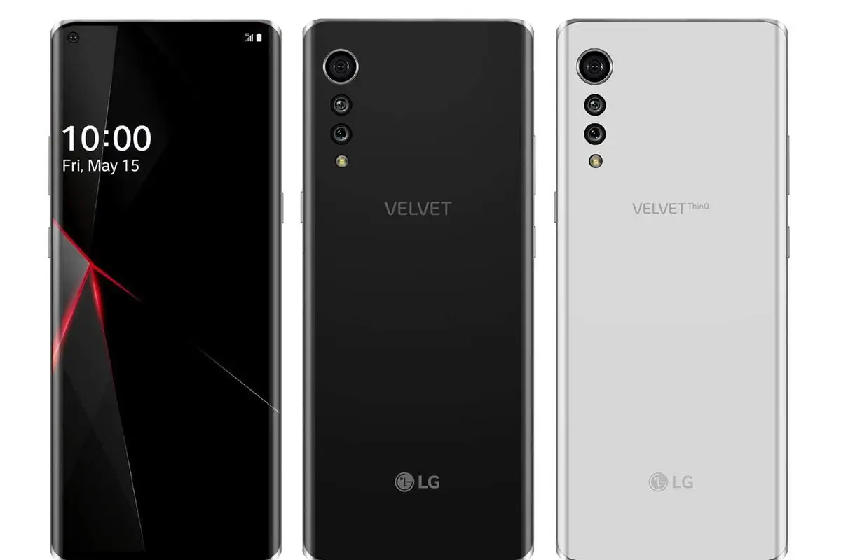 Here are the first leaked press photos of the upcoming LG Velvet