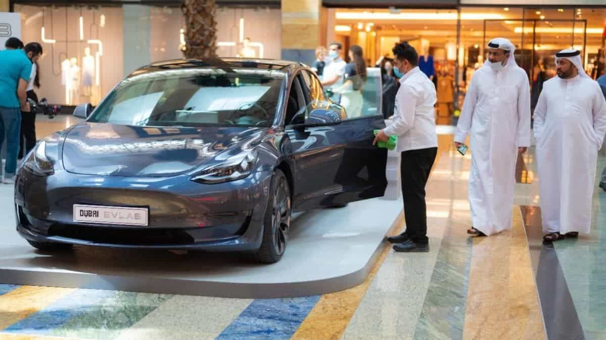 Demand for electric cars has increased by 200% in the UAE