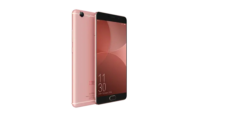 Leaked pictures of the Elephone R9 Rose Gold edition