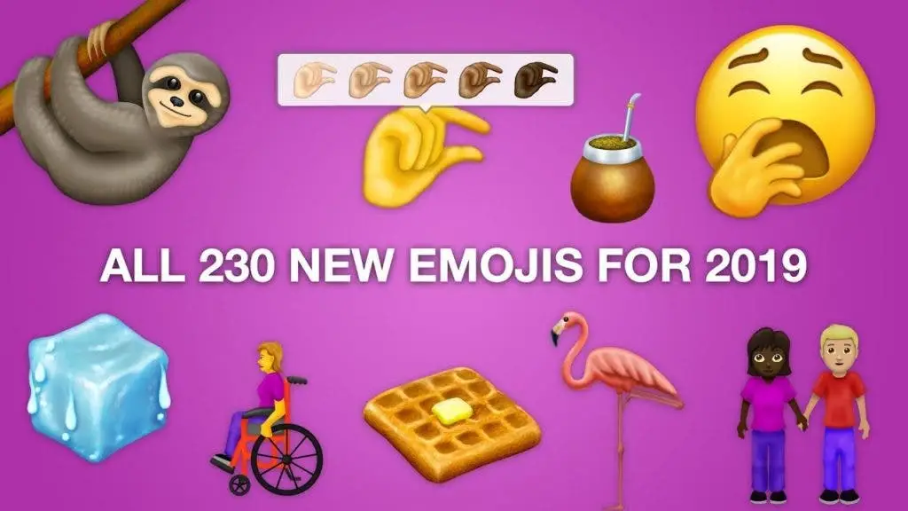 These are the 230 new emoji that will arrive to our smartphones this year
