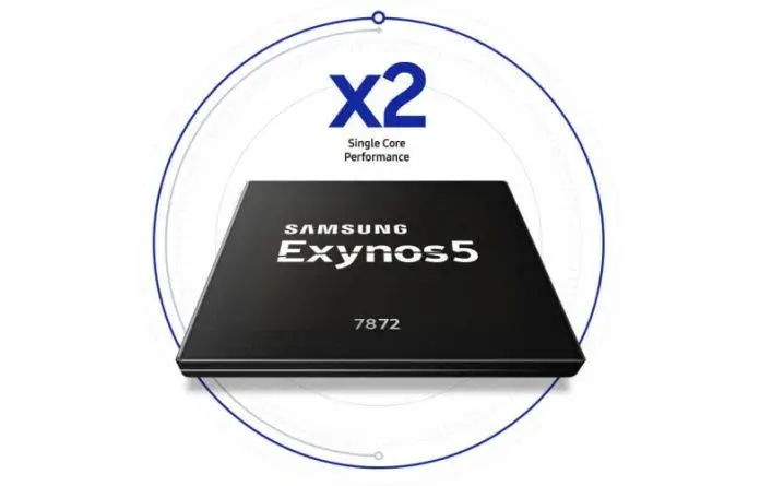 Mid-range Samsung Exynos 7872 SoC unveiled
