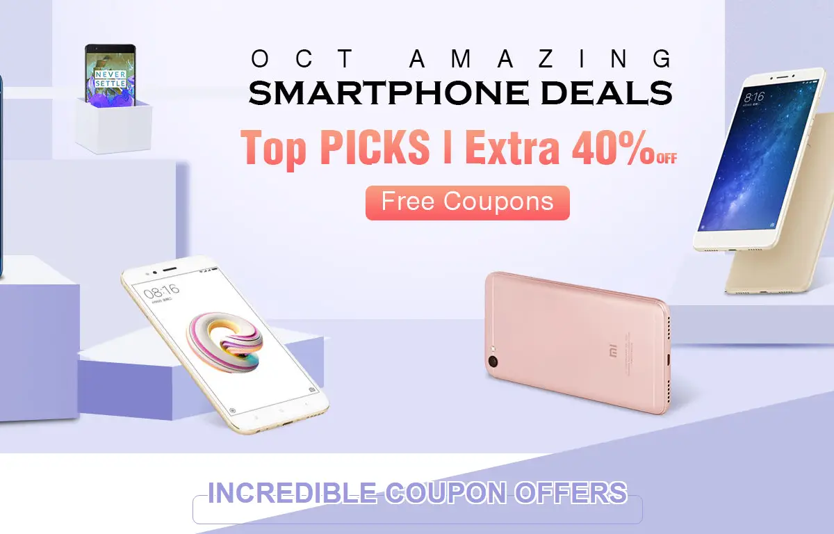 Geekbuying October Amazing Sale Kicks Off Today