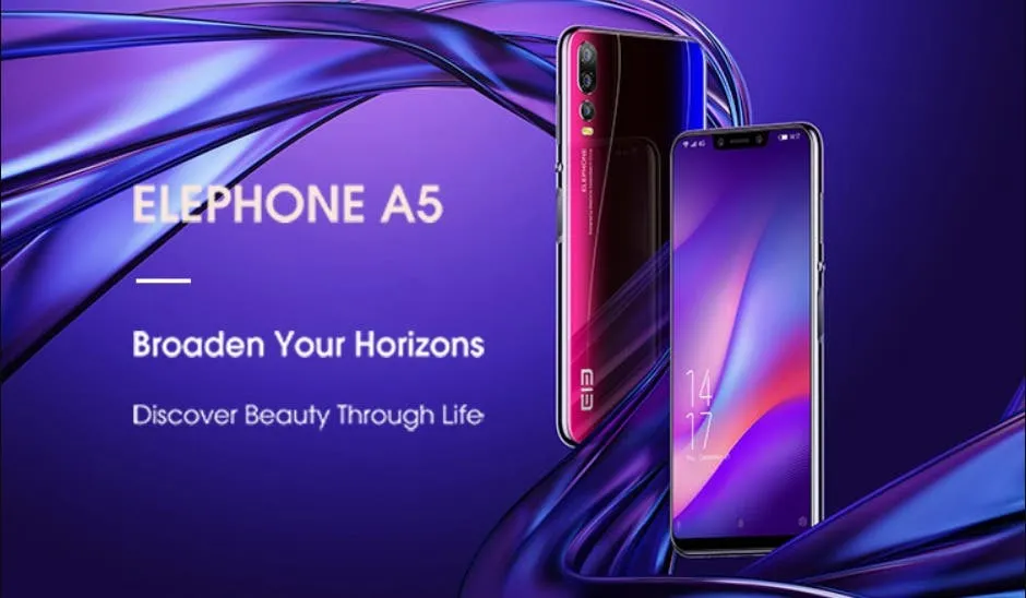 Elephone A5 EU & Non-EU Versions for just $199.99 on Coolicool