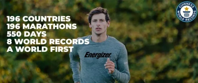 Energizer® Mobile sponsors ultra-runner Nick Butter as he takes on record-breaking challenge