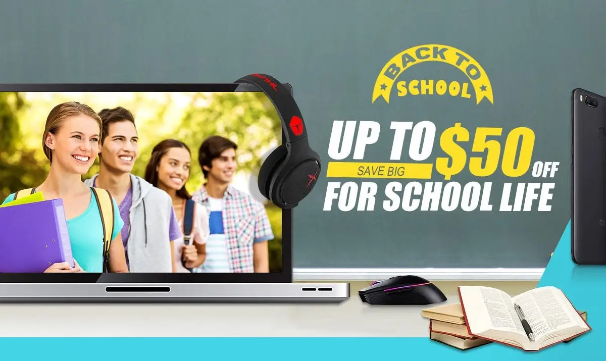Geekbuying's Back to School Promotion Kicks Off