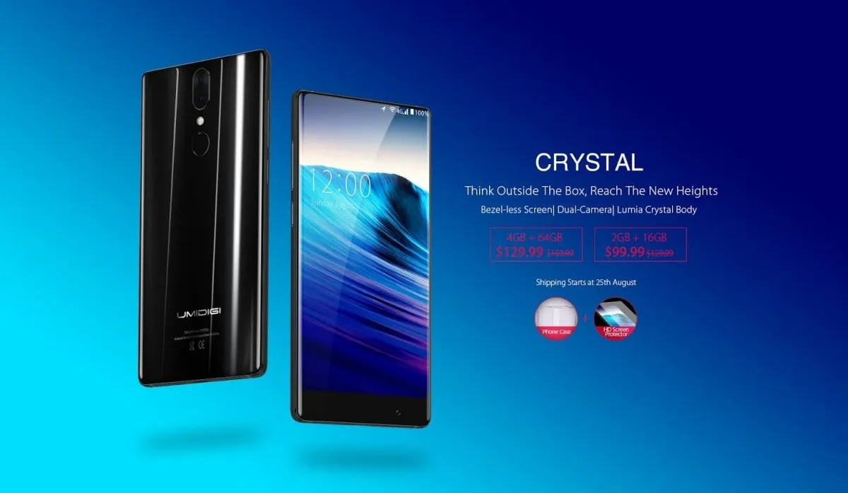 UMIDIGI Crystal Presales Kick Off Today - Starting at $99.99!