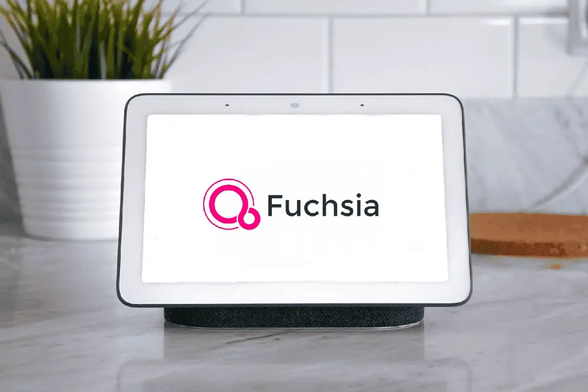 Google Fuchsia powered Nest Hub surfaces on the web!