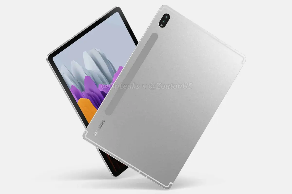 Samsung Galaxy Tab S8 Android Tablet Renders Appeared On The Net