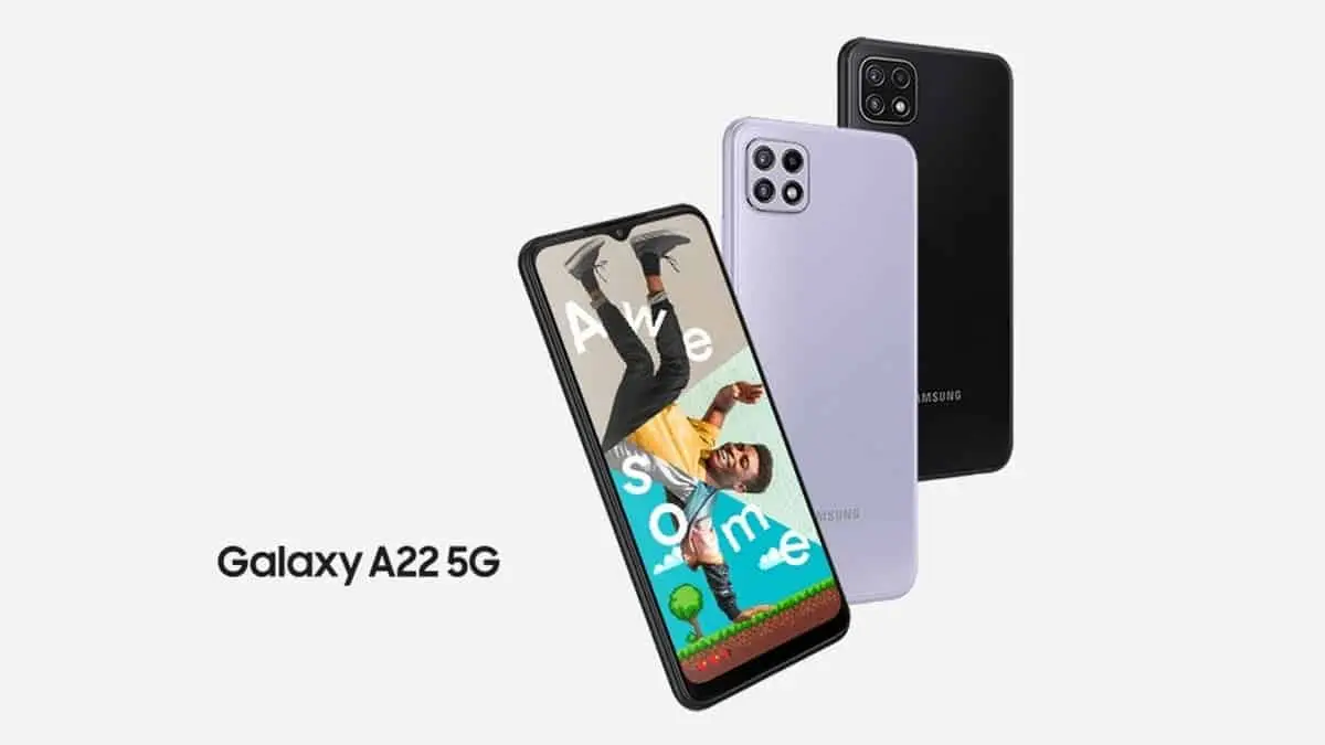 Galaxy A22 5G goes official in India with Dimensity 700 and 8GB RAM