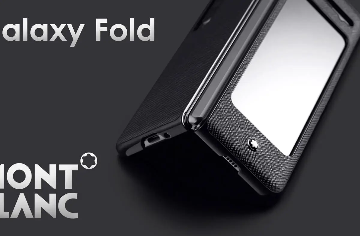 Samsung Galaxy Fold 5G hits the Korean market with a Montblanc protective case