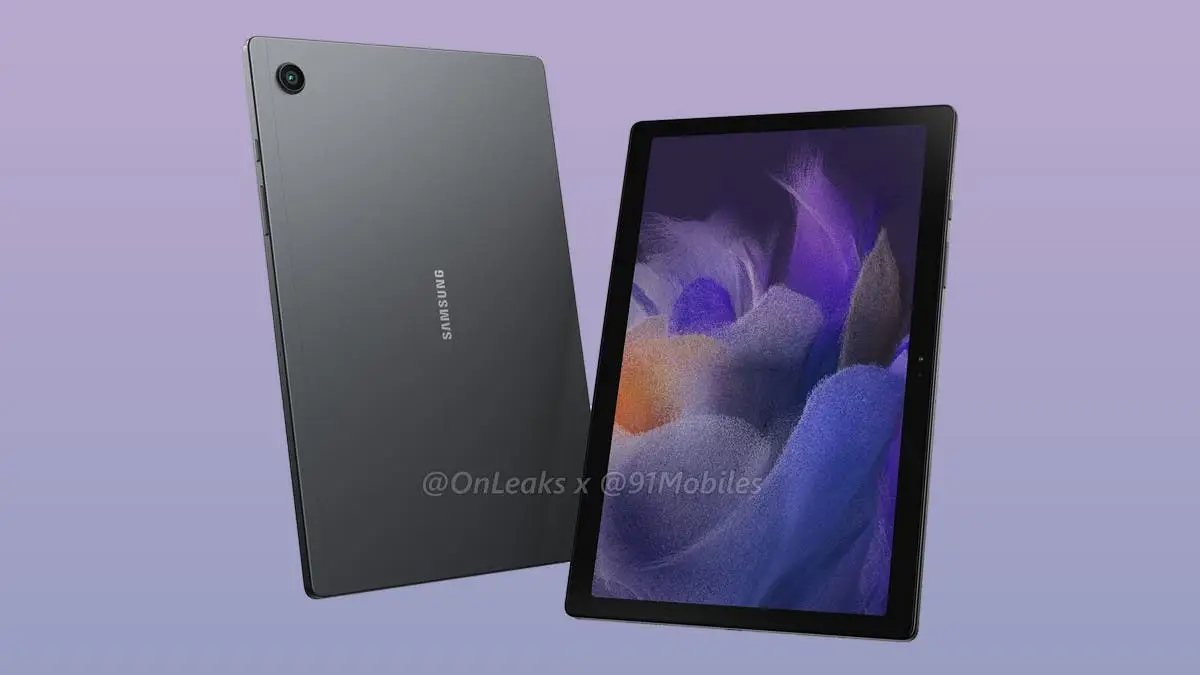 Samsung Galaxy Tab A8 2021 emerges in renders