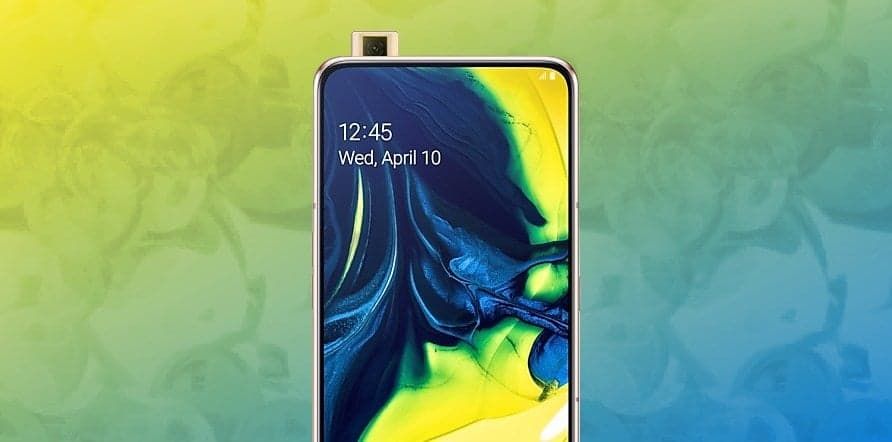 Samsung smartphone with pop-up camera surfaces in leaked renders