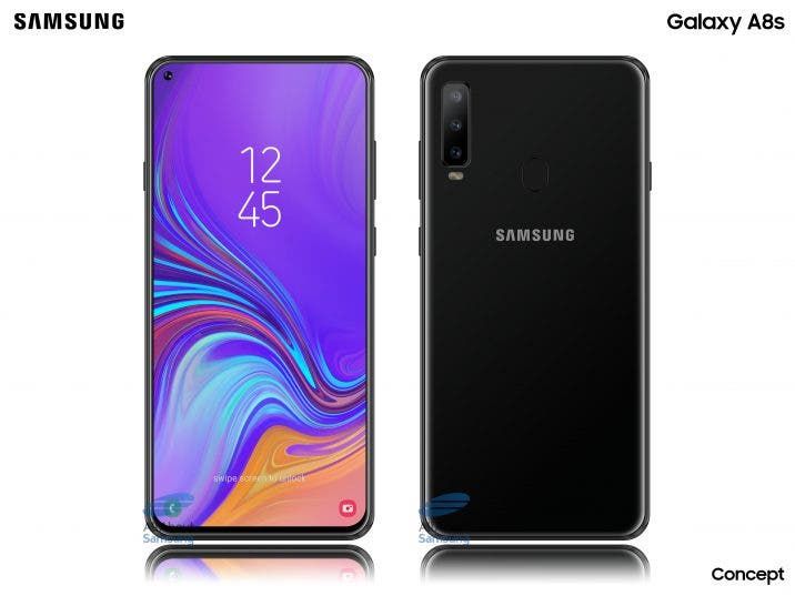 Galaxy A8s with Infinity-O display goes up for Pre-Order, Price revealed