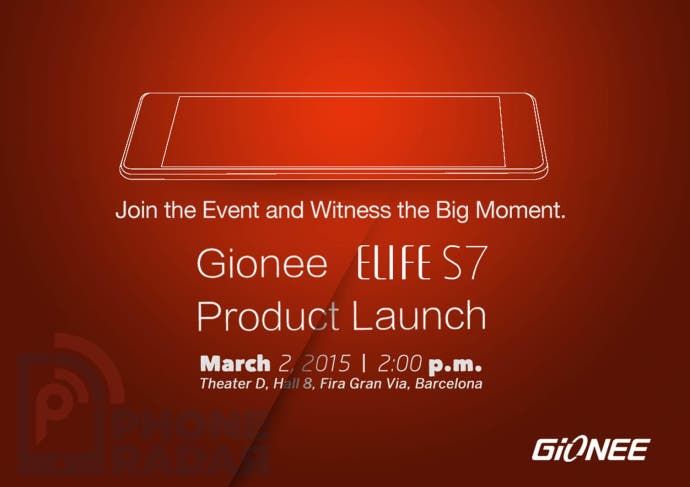 Gionee confirms next thin phone is the Elife S7