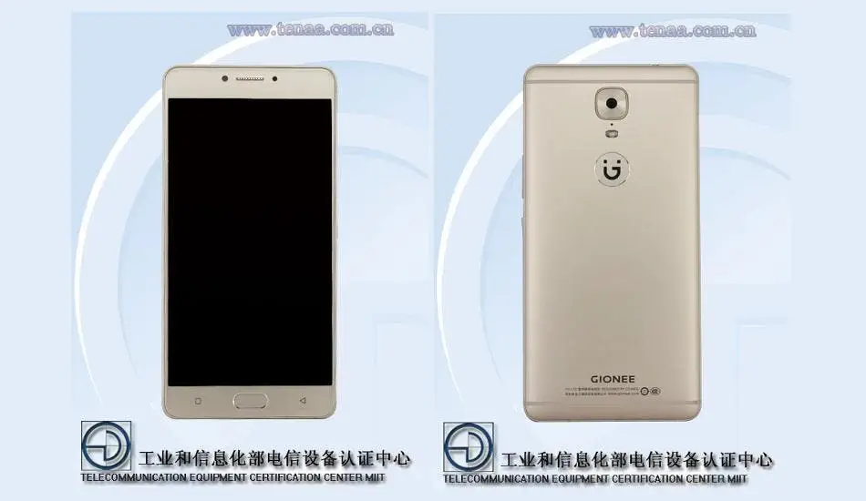 Gionee M6 appears at TENAA with large battery