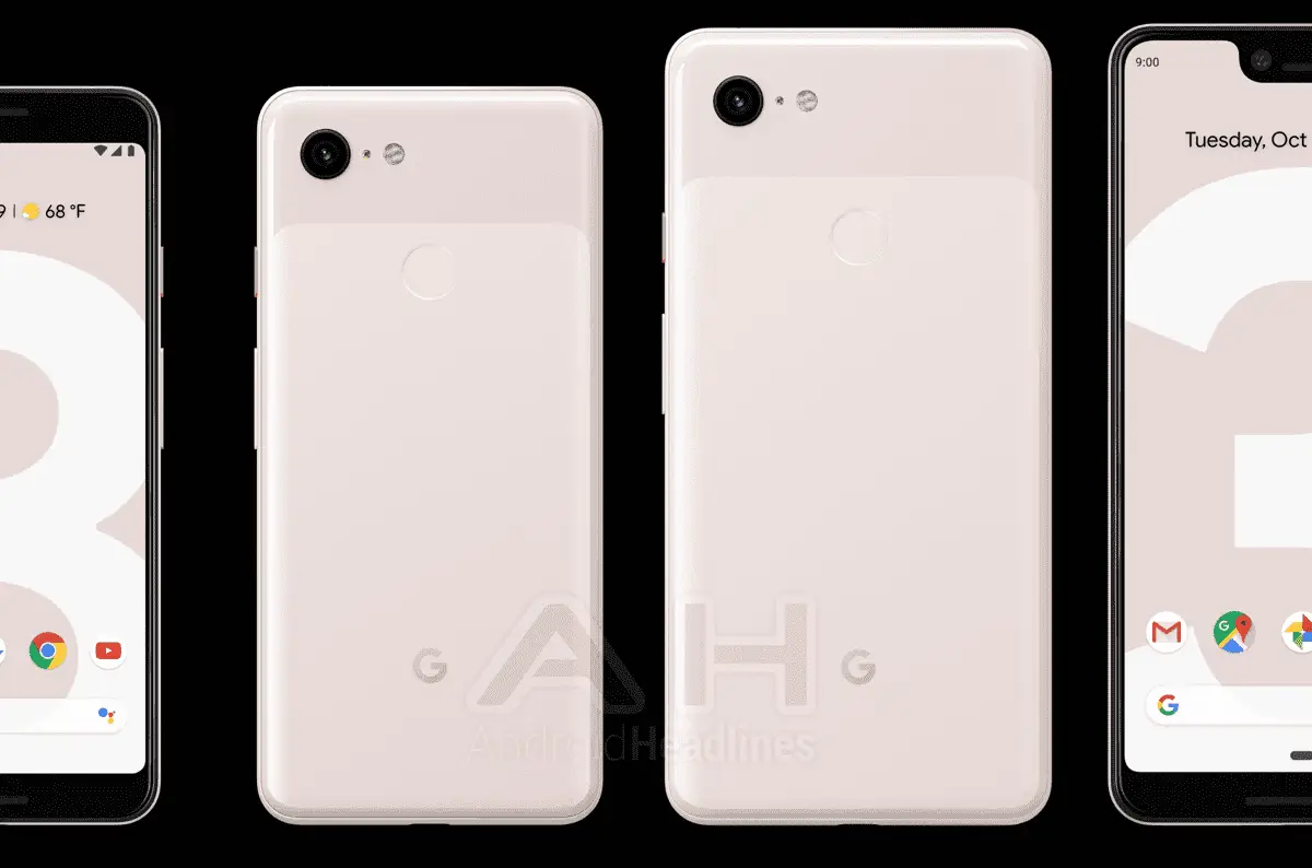 latest Carrier leak prices the Pixel 3 and Pixel 3 Xl at about $900 and $1,000