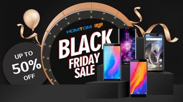 HOMTOM phones are up to 50% off for Black Friday and Cyber Monday