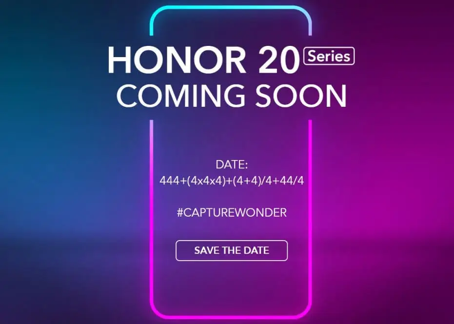 Honor 20 Passed Through 3C Certification, Coming With 22.5W Charging