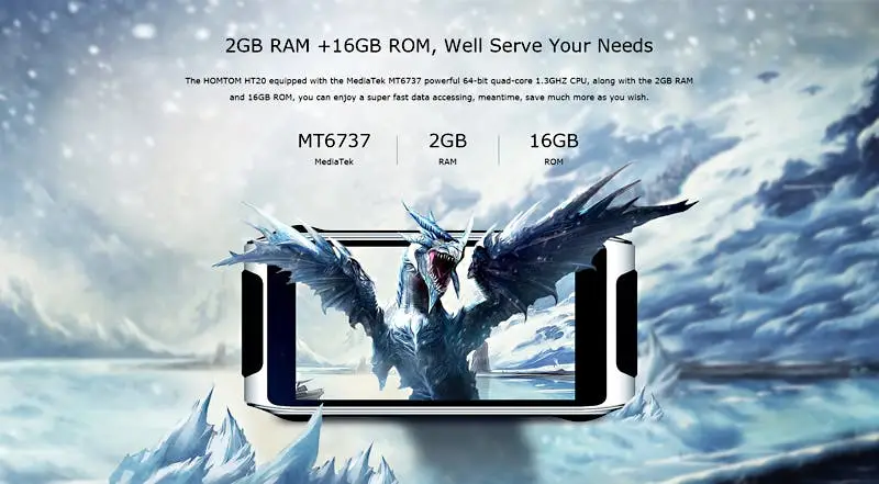 Another bunch of information about Homtom HT20 revealed