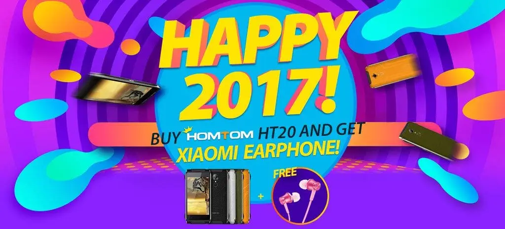 Rugged Homtom HT20 available for $93.99 with a special gift