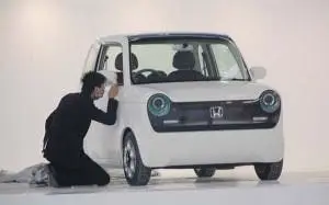 Honda's Cute 'N' inspired EV at Beijing Auto Show