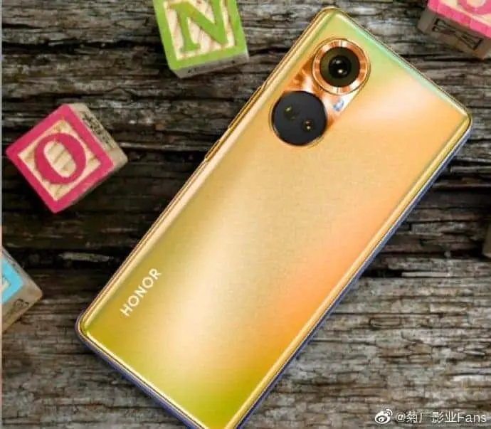 Honor 50 real images reveal its camera design and colour options