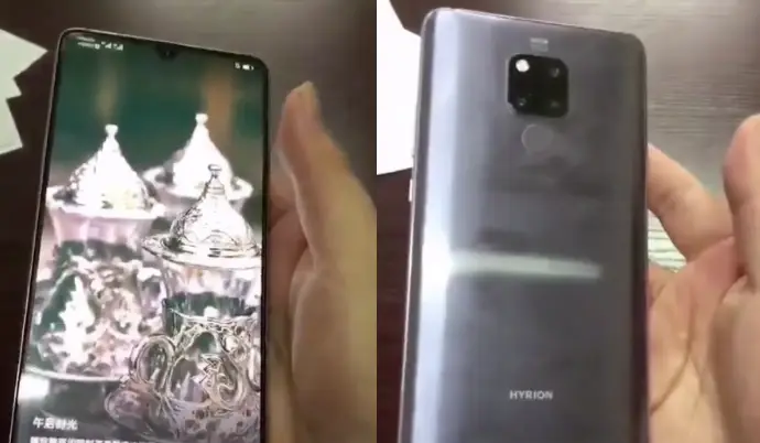 Huawei Mate 20 Leaked in Hands-on Video