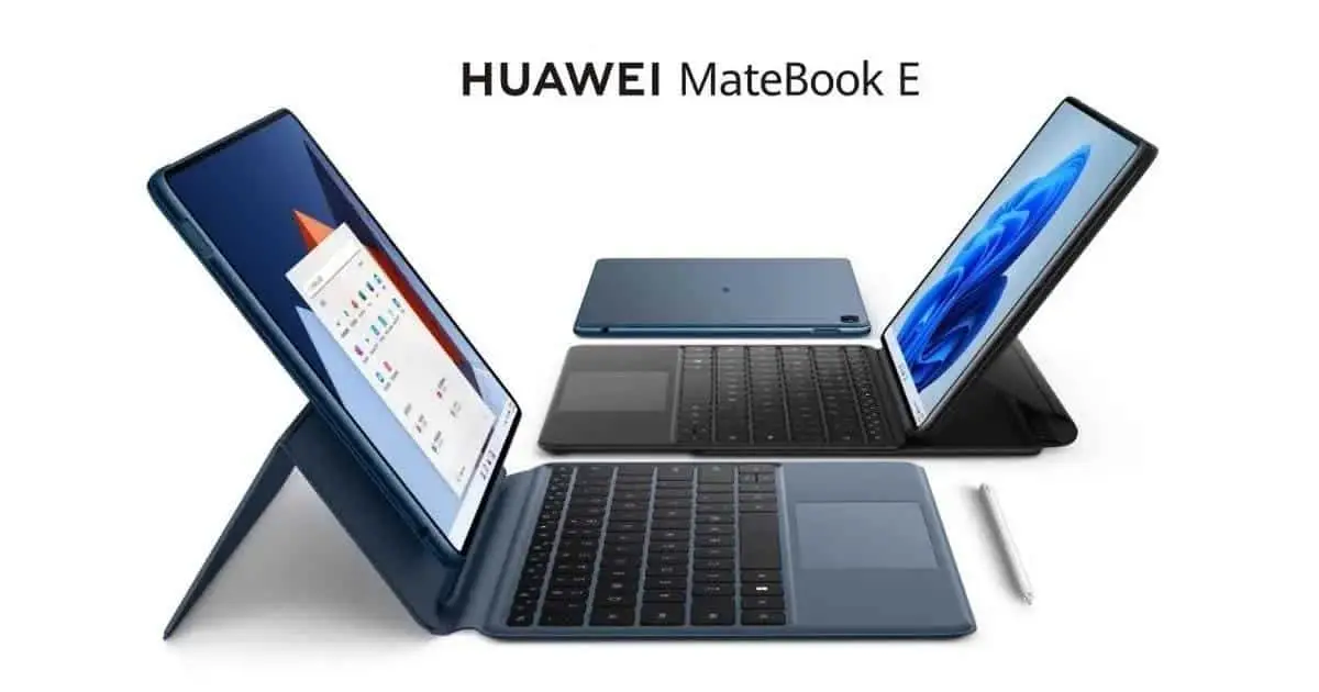 Huawei MateBook E (2022) With OLED Display, Windows 11 Launched